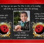 5th Birthday Invitation Wording