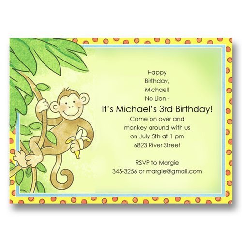 9 Year Old Boy Birthday Party Invitations