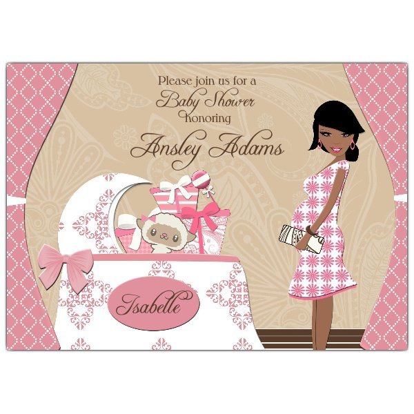 African Baby Shower Invitations