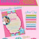 American Girl Printable Party Invitations