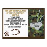 Army Invitations