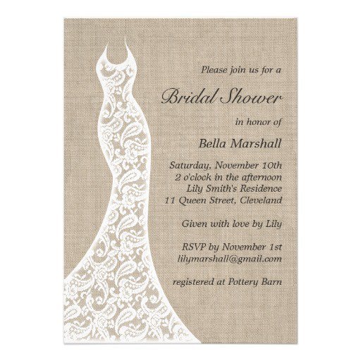 Beautiful Bridal Shower Invitations