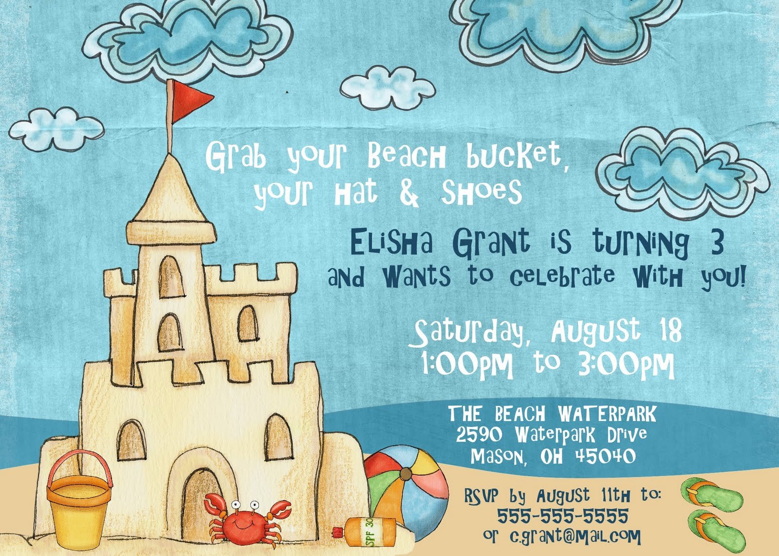 Birthday Party Invitation Template Word 2003