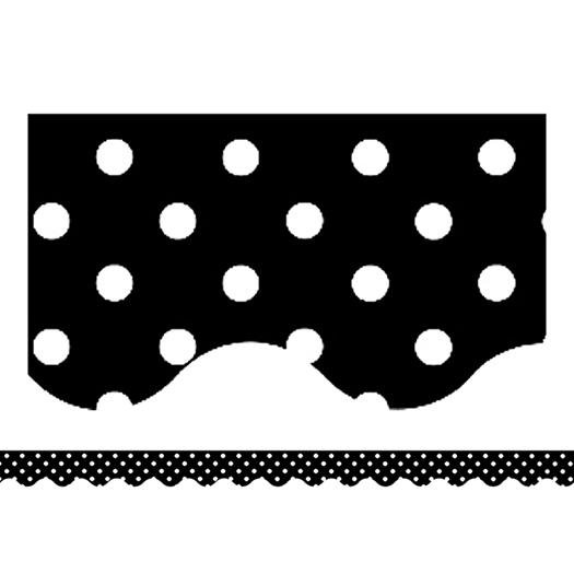 Black And White Borders For Bulletin Boards