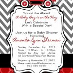 Black Baby Boy Shower Invitations