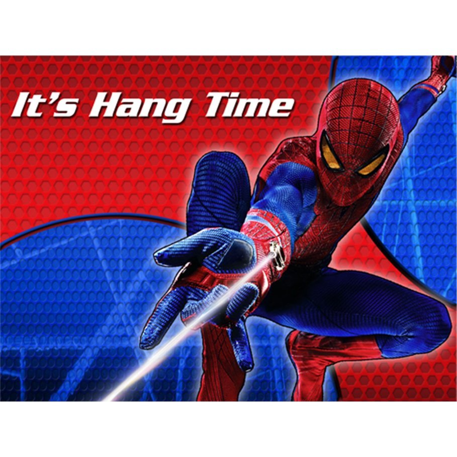 Black Spider-man Invitations