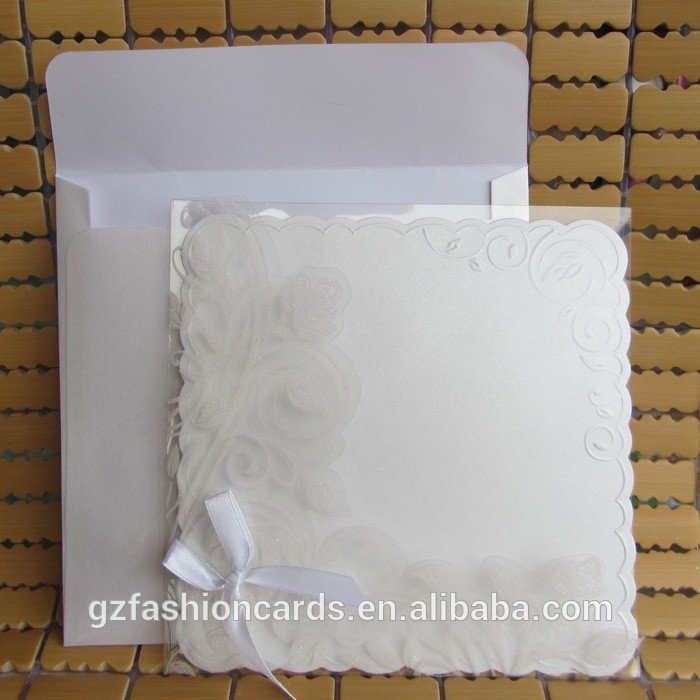 Blank Invitation Paper