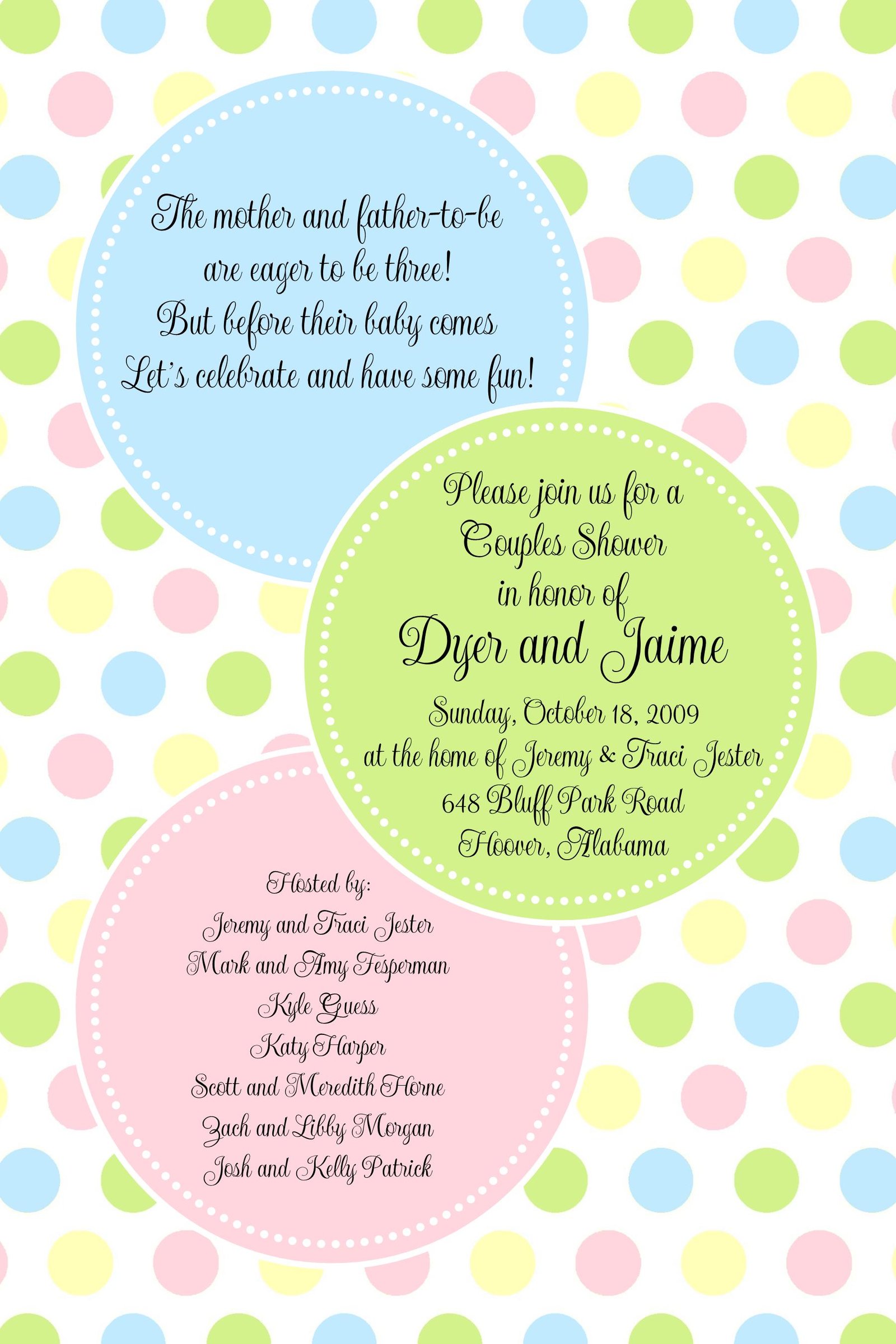 Blank Invitation Paper For Baby Shower