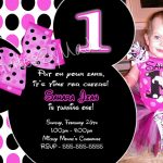Minnie Mouse Birthday Invitations Download