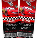 Cars Birthday Invitation Cards Design