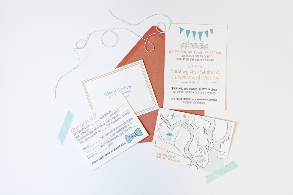 Casual Picnic Wedding Invitation Wording