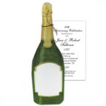 Champagne Bottle Invitation