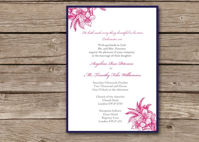 Christian Wedding Invitation Wording