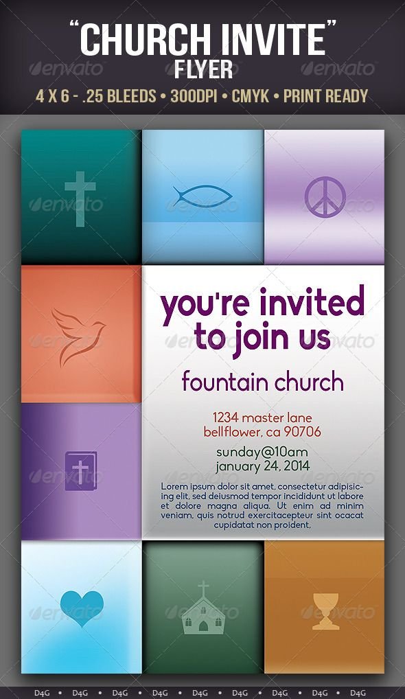 Church Invitation Flyers