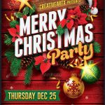 Company Christmas Party Flyer Invitation