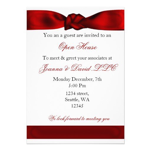 Corporate Holiday Dinner Invitation Wording