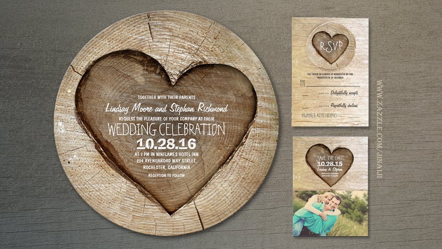 Country Wedding Invitations Ideas