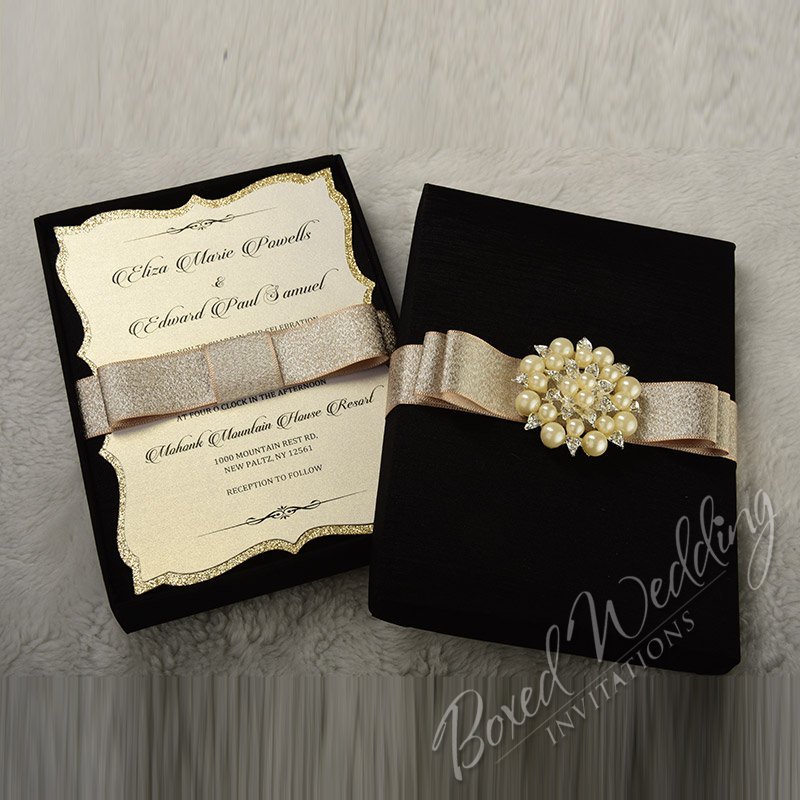 Couture Wedding Invitation Boxes