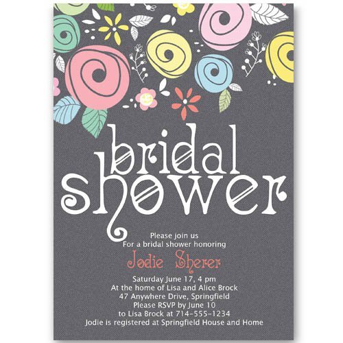 Cute Bridal Shower Invitations