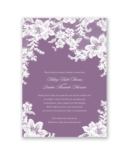 David Bridal Wedding Invitations