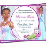 Disney Princess Birthday Invitation Templates
