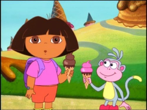 Dora The Explorer We All Scream For Ice Cream