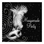 Elegant Masquerade Invitations