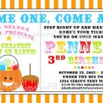Fall Carnival Invitation Printable