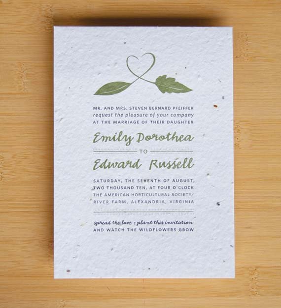 Farm Style Wedding Invitations