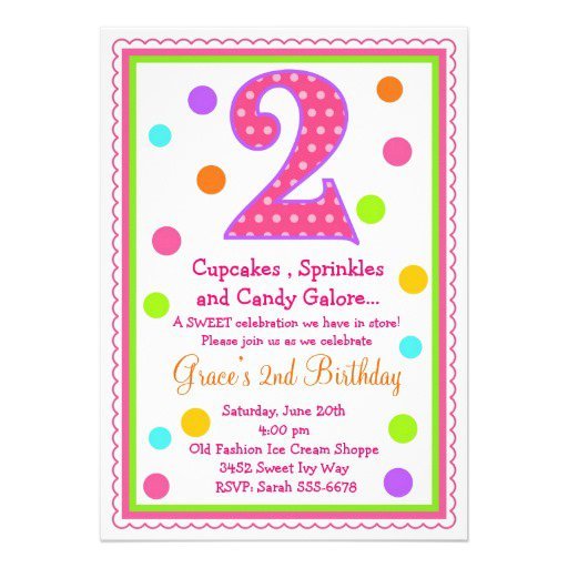 Fifth Birthday Invitation Wording