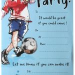 Football Birthday Party Invitations