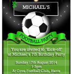 Football Party Invitations