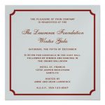 Formal Ball Invitation Wording