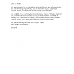 Formal Invitation Letter