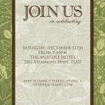 Formal Party Invitations