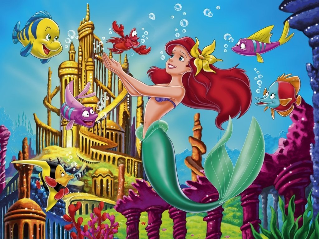 Free Little Mermaid Wallpaper