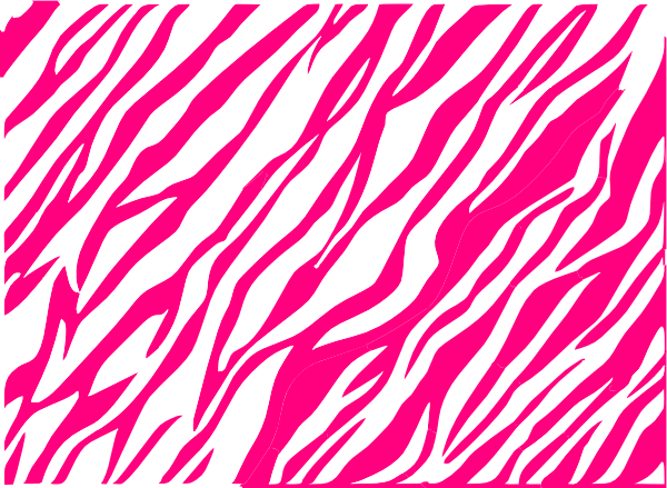 Free Pink Zebra Print Clip Art