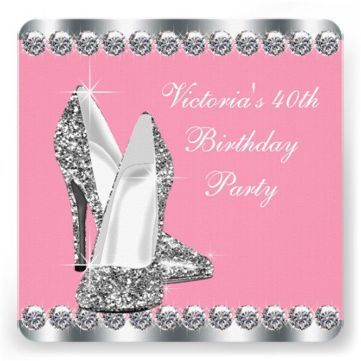 Free Printable 40th Birthday Invitations Uk