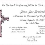Printable Confirmation Invitation Templates