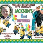Free Printable Minion Invitations