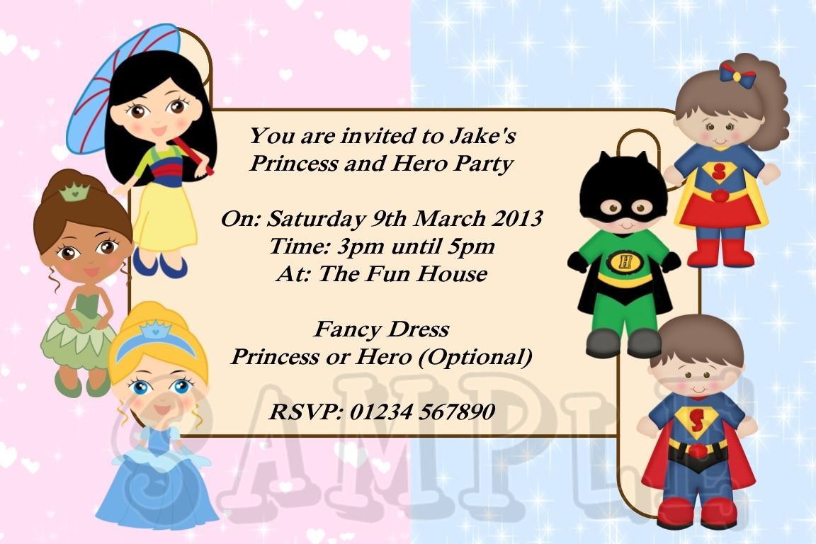 Free Printable Superhero Invitations Uk