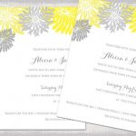 Summer Wedding Invitation Templates