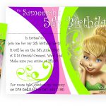 Free Tinkerbell Party Invitations