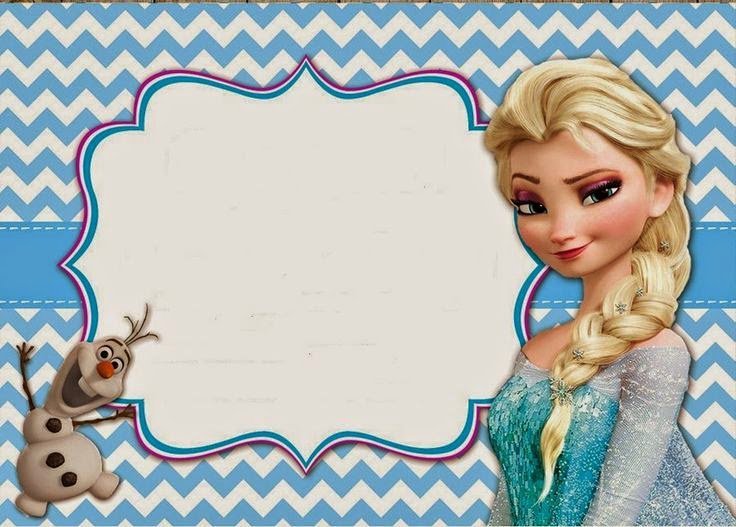 Frozen Birthday Party Customizable Invitation Templates Free