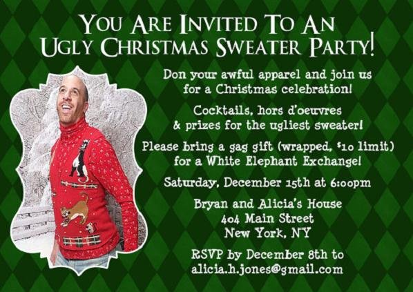 Fun Christmas Party Invitation Templates