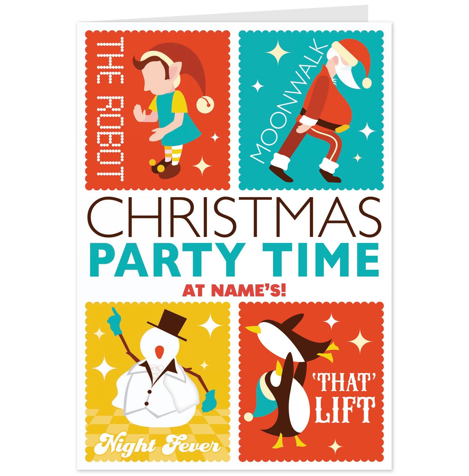 Funny Christmas Party Invitations