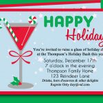 Funny Christmas Party Invitations Wording Examples