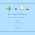 Going Away Party Flyer Templates