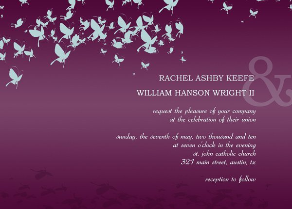 Hallmark Wedding Invitations Templates