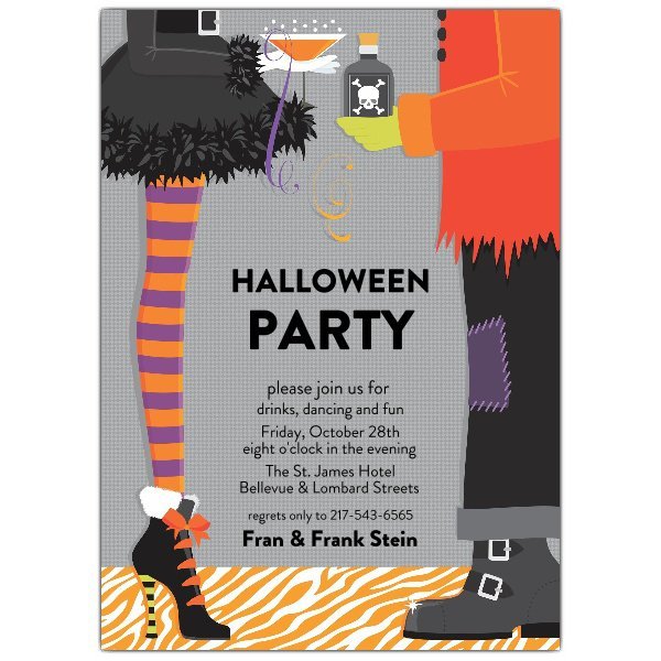 Halloween Costume Party Invitation Wording